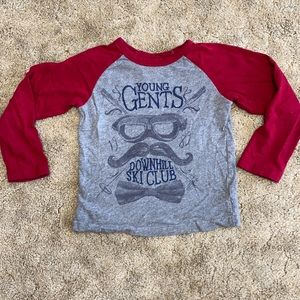 Boys 5 Baby Gap 3/4 tee